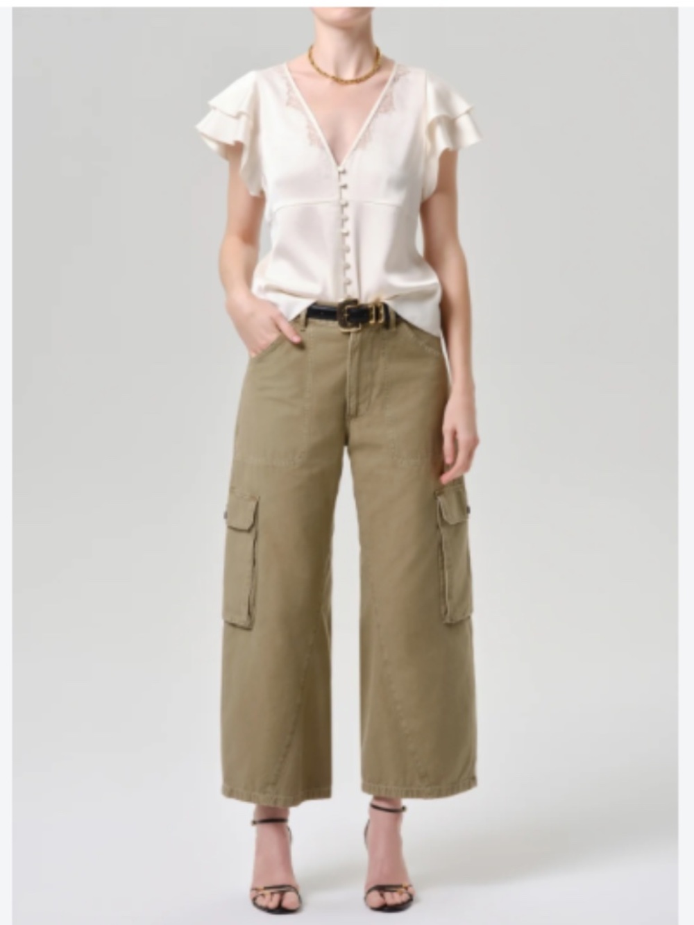 Citizens of Humanity Thassos Twisted Seam Utility Pants 31